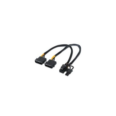 Nanocable Molex (8-pin) a 2xMolex (4-pin) (10.19.1201)