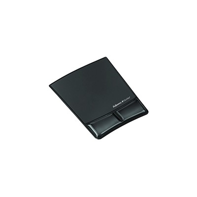 Reposamuñecas Fellowes Gel 200x254x24mm Negra (9182301)