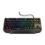 Teclado Gaming TKL Ozone RGB Negro (OZALPHASTRIKES)