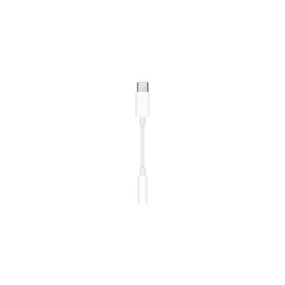 Adaptador Apple USB-C a Jack 3.5mm Blanco (MU7E2ZM/A)