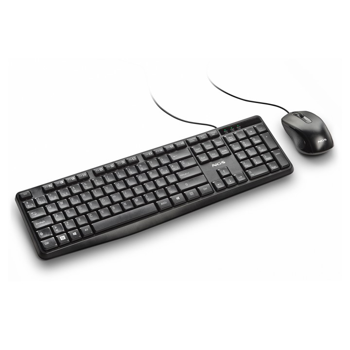 Teclado+Raton NGS KIT V2 USB Negro (COCOAKITV2SPANISH)
