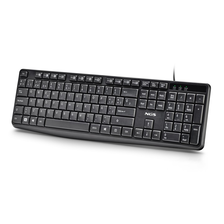 Teclado+Raton NGS KIT V2 USB Negro (COCOAKITV2SPANISH)
