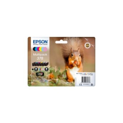 Tinta Epson 378 Pack 6 Colores (C13T37884010)