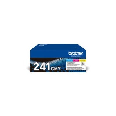 Toner BROTHER Pack Tricolor 1400 páginas (TN241CMY)