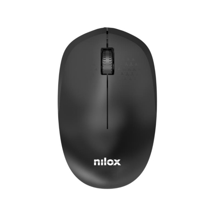 Ratón NILOX Wireless 1000dpi Negro (NXMOWI4011)