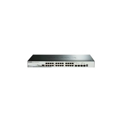 Switch D-Link 24xRJ45 GbE 4SFP PoE (DGS-1510-28P/E)