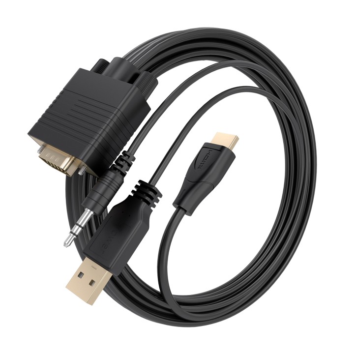 Conversor AISENS HDMI a VGA+Audio+USB 1.5m (A122-1014)