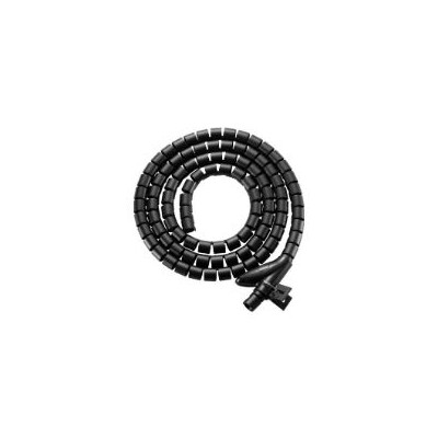 Organizador Cables EQUIP en espiral 1m Negro (EQ650867)