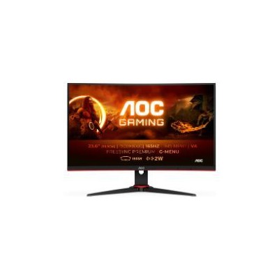 Monitor Gaming AOC 24" VA FHD Curvo Negro (C24G2AE/BK)