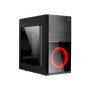 MiniTorre AEROCOOL LED S/F USB2/3 mATX Negra (CS105RD)