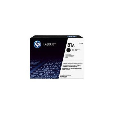 Toner HP LaserJet 81A Negro 10500 páginas (CF281A)