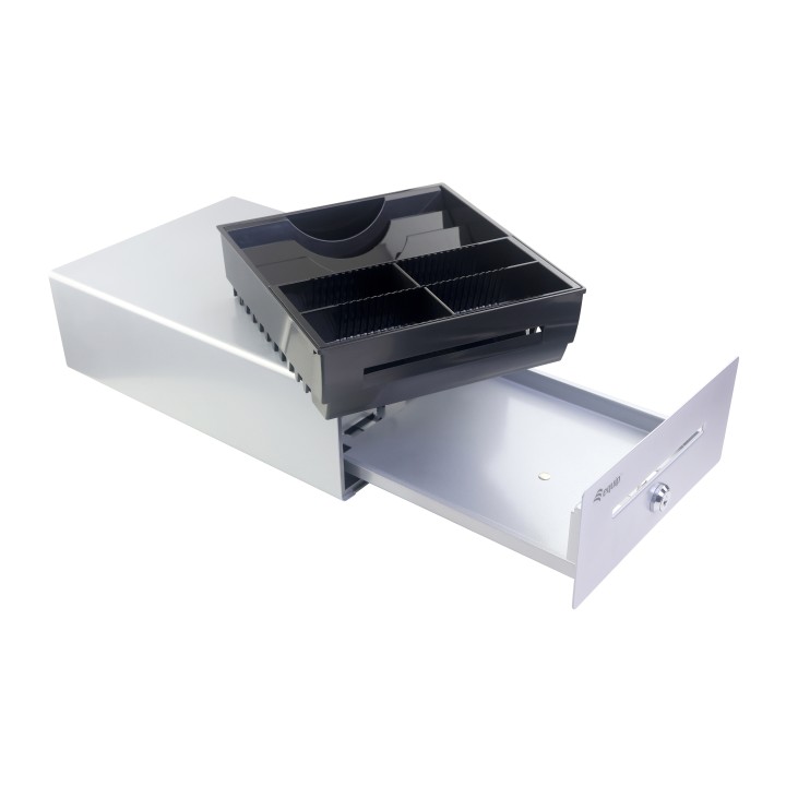 Cajón Monedas EQUIP Manual/Automático Plata (EQ351012)