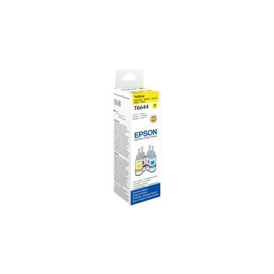 Botella Tinta Epson EcoTank 664 Amarillo (C13T664440)