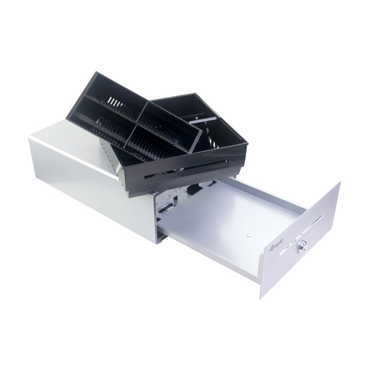 Cajón Monedas EQUIP Manual/Automático Plata (EQ351012)