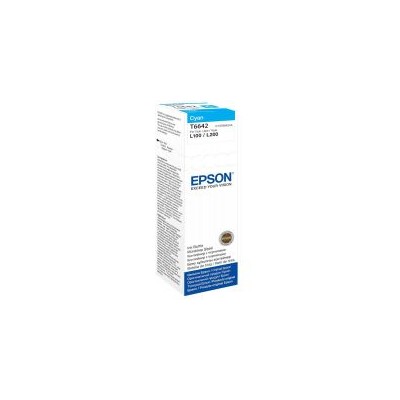 Botella Tinta Epson EcoTank 664 Cian 70ml (C13T664240)