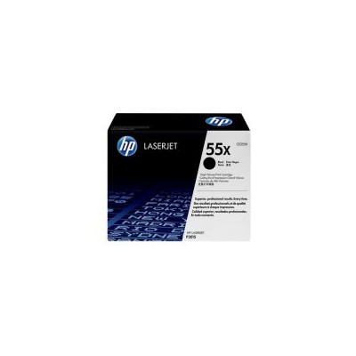 Toner HP LaserJet Pro 55X Negro 12500 páginas (CE255X)