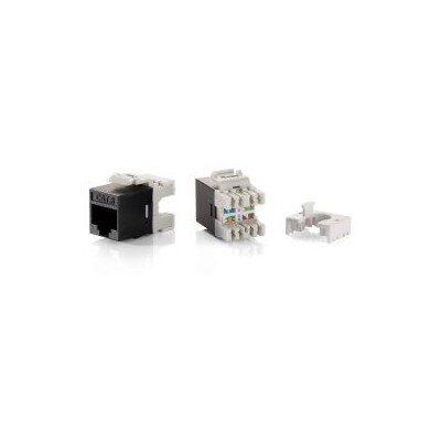 Conector EQUIP RJ45/H Cat.6 Kit 8 Negro/Gris (EQ769212)