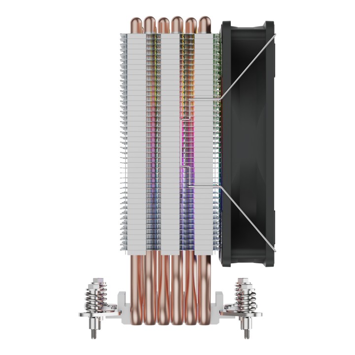 Ventilador CPU Unyka ARGB Unycool H60 Negro (UK326101)