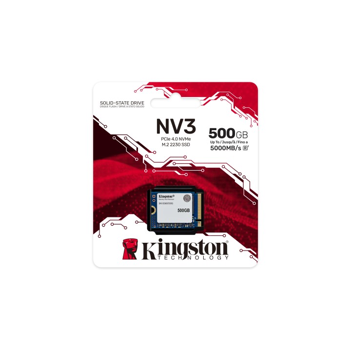 SSD Kingston 500Gb M.2 2230 NVMe PCIe4.0 (SNV3SM3/500G)