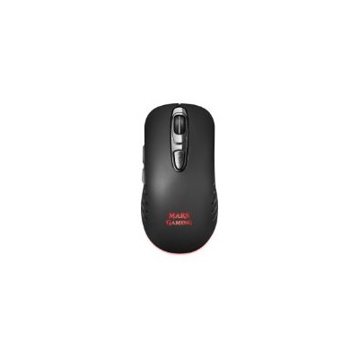 Ratón Mars Gaming Mecánico RGB RF 3200dpi Negro (MMW2)