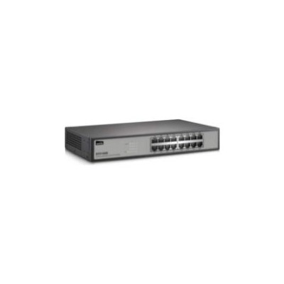 Switch NETIS 16xRJ45 GbE Rack Negro (ST3116GS)