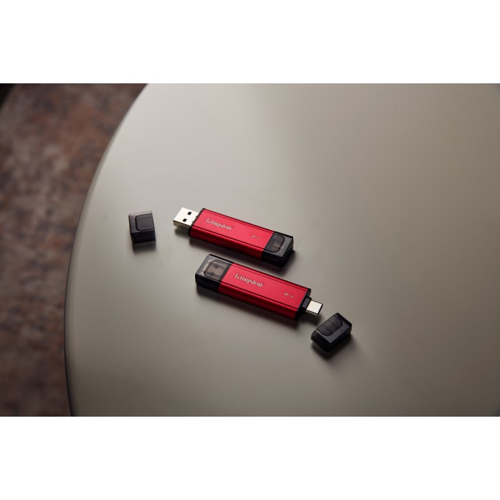 SSD Kingston 2Tb Dual USB-A/C 3.1 Negro/Rojo (SPSD/2TB)
