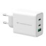 Cargador Pared CONCEPTRONIC 2Usb-C 1Usb-A (ALTHEA12W)