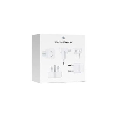 Kit Cargadores de Viaje Apple x7 Blancos (MD837ZM/A)