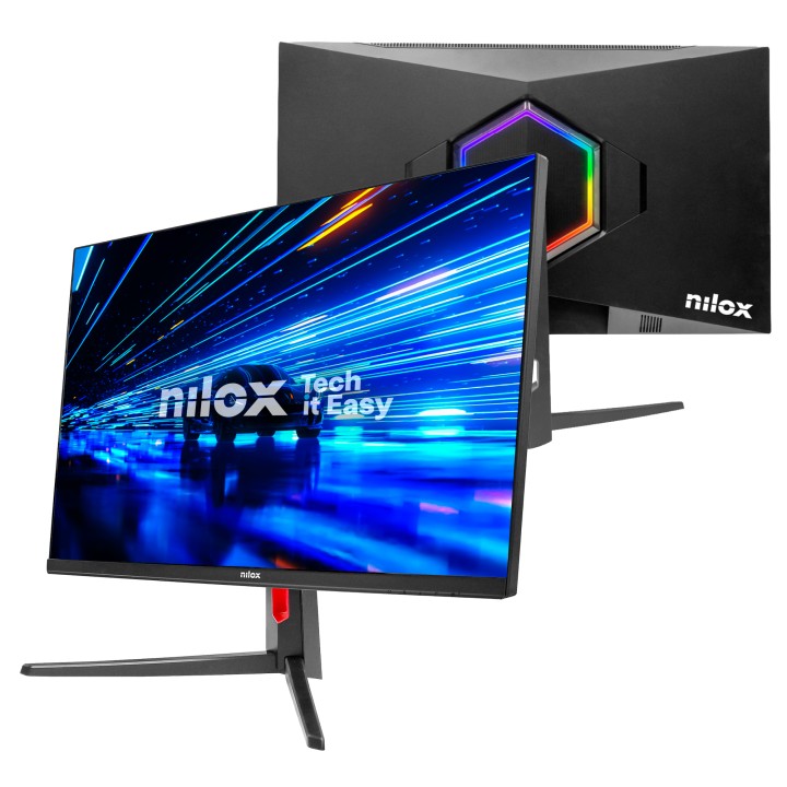Monitor Nilox 27" HDMI DP 200Hz Curvo (NXM27CV2K2001)