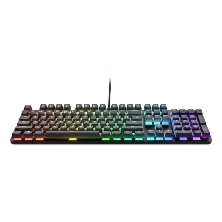 Teclado Gaming Trust GXT 871 Zora RGB USB Negro (25682)