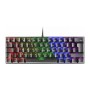 Teclado Mars Gaming RGB Switch Marrón, Negro (MK60BRES)