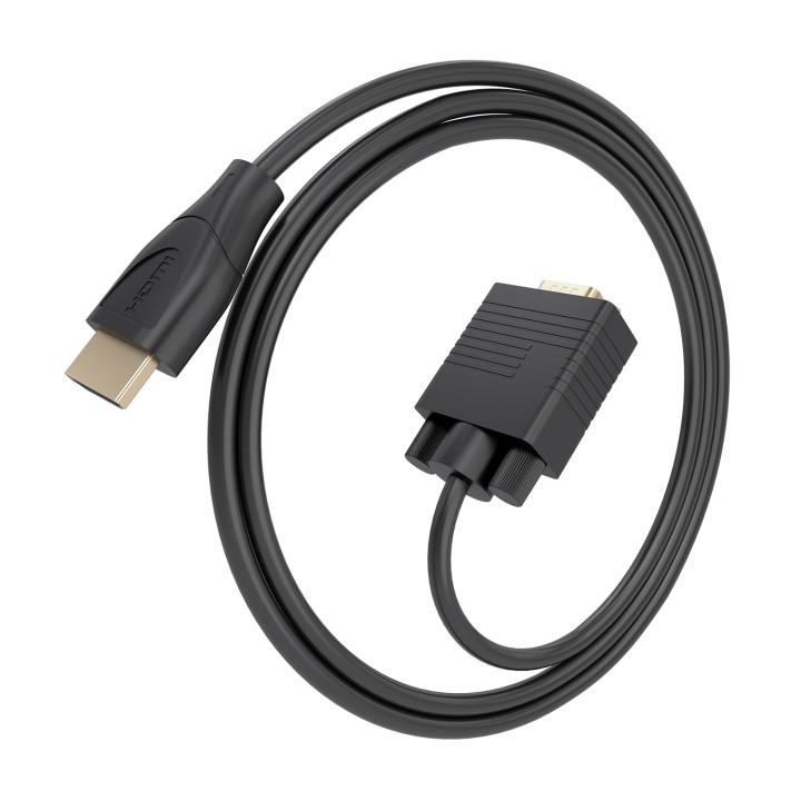 Conversor AISENS VGA/M a HDMI/M 1.5m Negro (A122-1011)