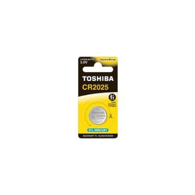 Pack 10 Pilas de Botón Toshiba CR2025 Litio 3V