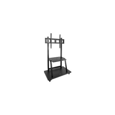 Soporte Pie TOOQ con ruedas 37-100" 150Kg (FS20101M-B)