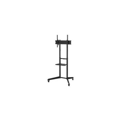 Soporte Pie AISENS con ruedas 37-70" Negro(FT70TE-211)