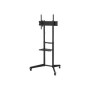 Soporte Pie AISENS con ruedas 37-70" Negro(FT70TE-211)