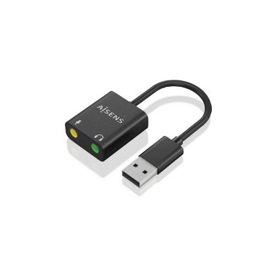 Tarjeta de Sonido AISENS USB/M-2x3.5mm/H (A106-0769)