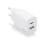 Cargador Pared AISENS 1xUSB-C 1xUSB-A 20W (A110-0754)