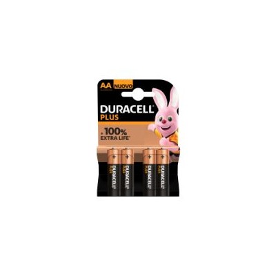 Pack 4 Pilas Duracell Plus Extra Life AA (LR6/MN1500)