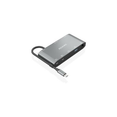 Dock Station AISENS USB-C a HDMI/USB/PD (ASUC-8P010-GR)