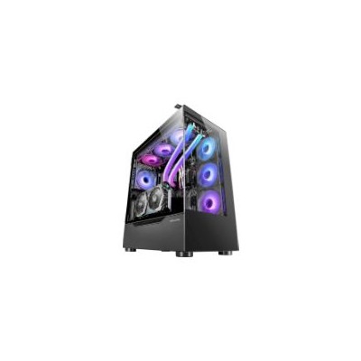 Caja Mars Gaming XXL S/F E-ATX ATX mATX Negra (MC-ULT)