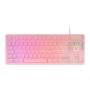 Teclado Mars Gaming TKL H-Mech USB FRGB Rosa (MK023PES)