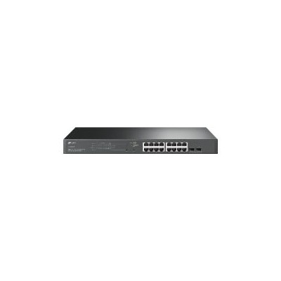 Switch TP-Link 16xRJ45 2xSFP PoE Rack Negro(TL-SG2218P)