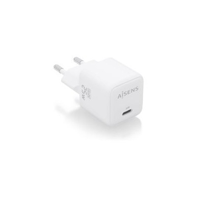 Cargador Pared AISENS GaN 25W USB-C (ASCH-25W1P012-W)