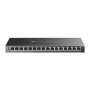 Switch TP-Link 16xRJ45 GbE PoE+ Rack Negro (TL-SG2016P)