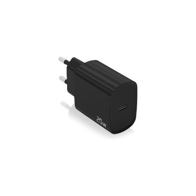 Cargador de Pared AISENS 1xUSB-C 20W Negro (A110-0753)