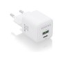 Cargador Pared AISENS GaN 20W USB-A/C (ASCH-20W2P010-W)