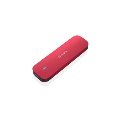 Caja SSD AISENS M.2 USB-C 3.1 Rojo (ASM2-027RED)