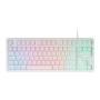 Teclado Mars Gaming TKL H-Mech USB RGB Blanco(MK023WES)