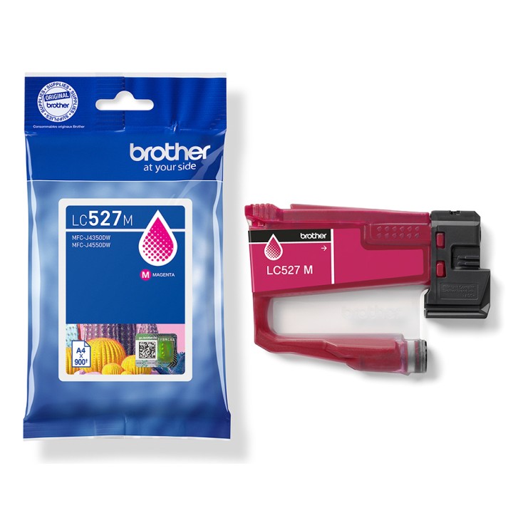 Tinta BROTHER Magenta 900 páginas (LC527M)